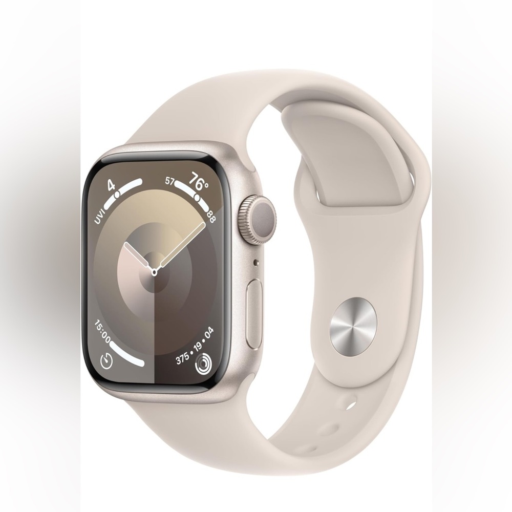 Apple Watch Series 9 [GPS 41mm]
Smartwatch with Starlight Aluminum Case